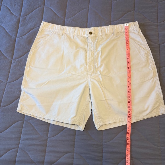 Carhartt NWT B145 Classic Canvas Short Khaki Waist 44 - Picture 7 of 9